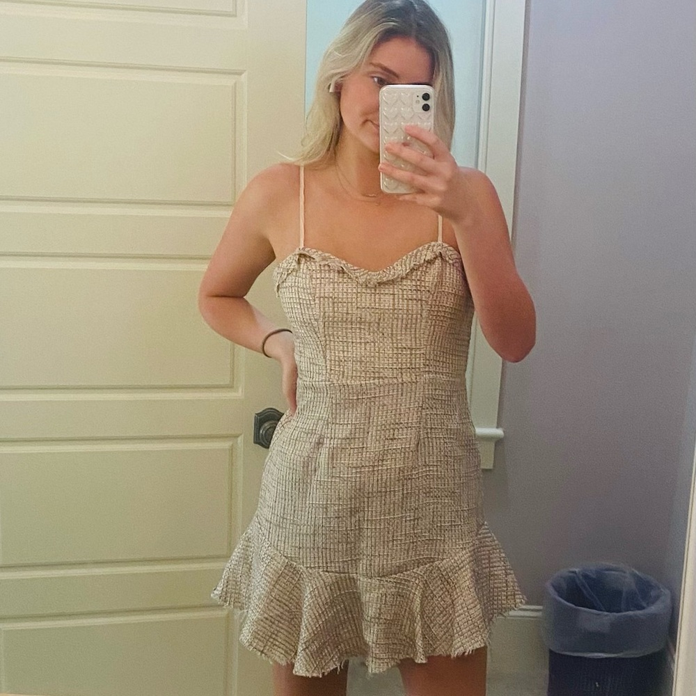 Selfie Leslie Tweed Dress